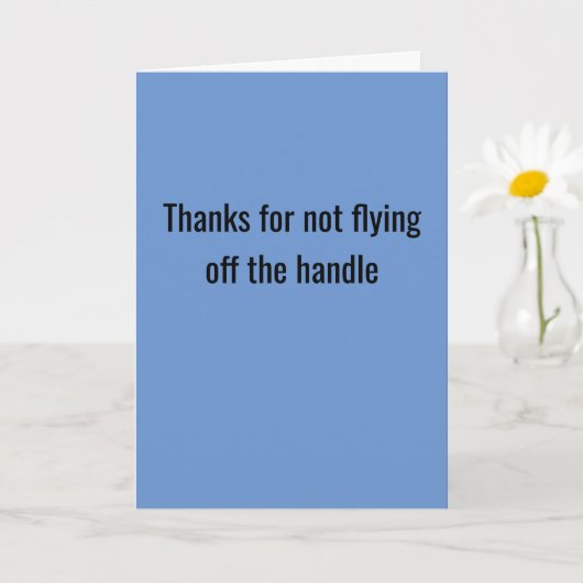 感謝していの役に立飛んでいるたない カード (小さな植物)