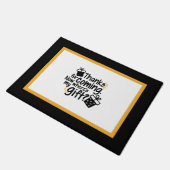 感謝していの来私の贈り物は？ドアマット ドアマット (アングル)