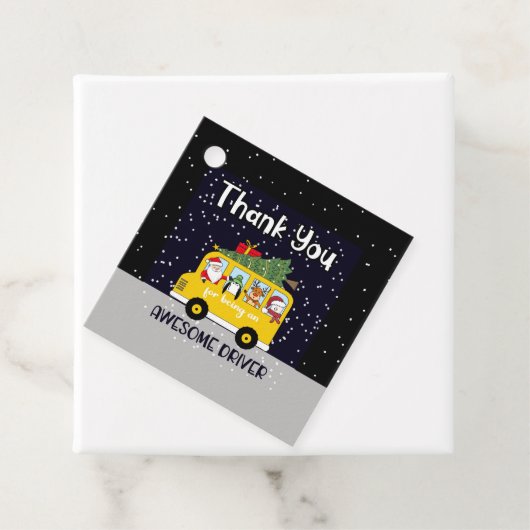 感謝していはスクールバ素晴らしスの運転手 フェイバータグ (インサイチュ)