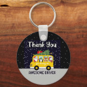 感謝していはスクー素晴らしル・バス・ドライバー キーホルダー (正面)