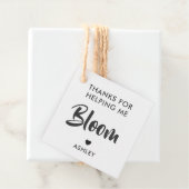 感謝していは救済Kraftの私の開花花の贈りラベル フェイバータグ (インサイチュ)