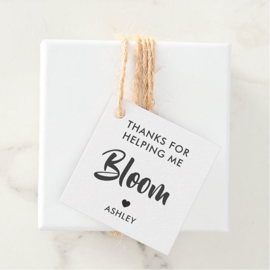 感謝していは救済Kraftの私の開花花の贈りラベル フェイバータグ (インサイチュ)