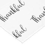 感謝しているテーブルのランナー ショートテーブルランナー (コーナー)