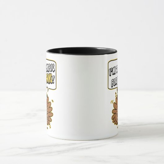 感謝しているトルコの信号器のマグ マグカップ (中央)