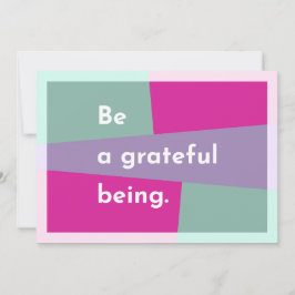 感謝している サンキューカード