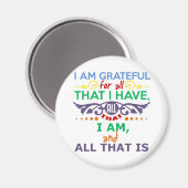 感謝している マグネット (正面/裏面)