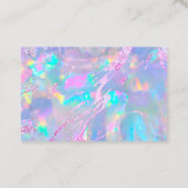 感謝していオープバックグランド名刺 名刺 (裏面)