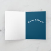 感謝していカードだ。 サンキューカード (内部)