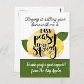 感謝していギフトマーケティング実在財産 ポストカード (正面/裏面)