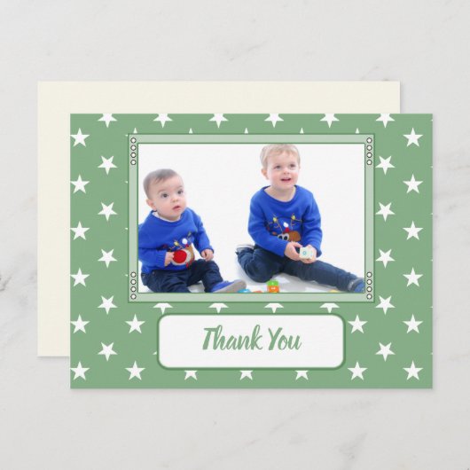 感謝していクリスマスの贈り物は白い写真 案内ポストカード (正面/裏面)