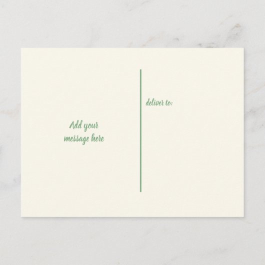 感謝していクリスマスの贈り物は白い写真 案内ポストカード (裏面)