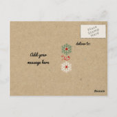 感謝していクリスマスの贈り物 ポストカード (裏面)