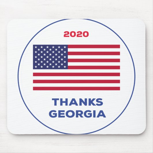 感謝していグルジア2020年選挙 マウスパッド (正面)