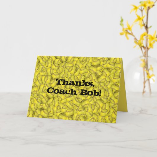 感謝していコーチ カード (黄色い花)