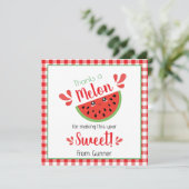 感謝していサンキューカード 招待状 (スタンド正面)