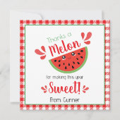 感謝していサンキューカード 招待状 (正面)