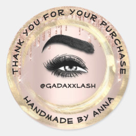 感謝していショッピングメイクアップアーティストラッシュクリーナーバラ ラウンドシール