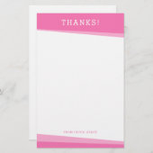 感謝していシンプル斜めモダン面 便箋 (正面/裏面)
