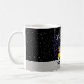 感謝していスクールバスの運素晴らし転手になって コーヒーマグカップ (左)