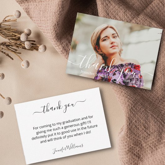 感謝していスタイリッシュ君の書道卒業 ノートカード