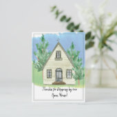 感謝していストップは我々のオープンハウスで ポストカード (スタンド正面)