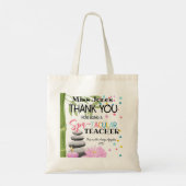 感謝していスパのトートバッグ トートバッグ (裏面)