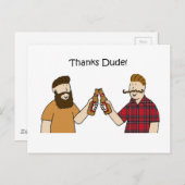 感謝していダデファンキーヒップス ポストカード (正面/裏面)