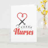 感謝していナース カード (黄色い花)