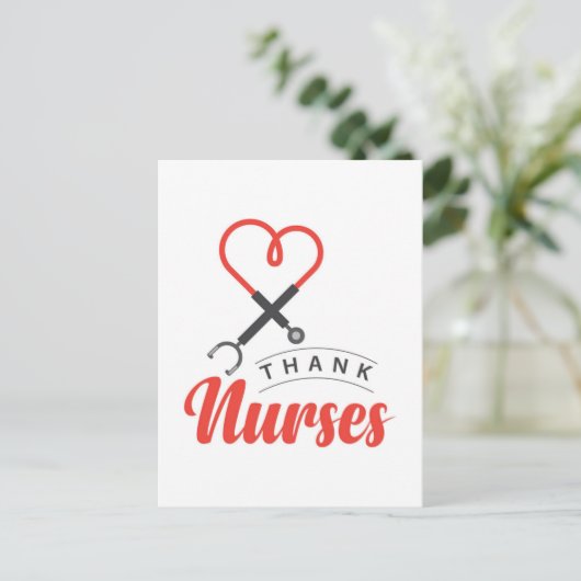 感謝していナース ポストカード (スタンド正面)