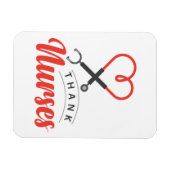 感謝していナース マグネット (横)