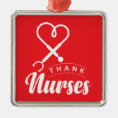 感謝していナース メタルオーナメント (正面)