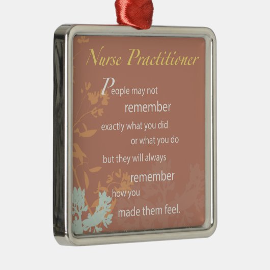 感謝していナース メタルオーナメント (右)