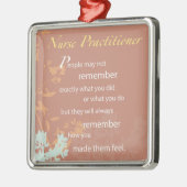 感謝していナース メタルオーナメント (左)