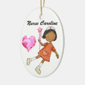 感謝していナース- SRF セラミックオーナメント (左)