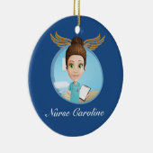 感謝していナース- SRF セラミックオーナメント (右)