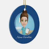 感謝していナース- SRF セラミックオーナメント (右)