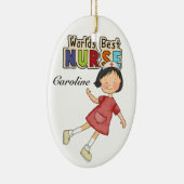 感謝していナース- SRF セラミックオーナメント (右)