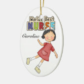 感謝していナース- SRF セラミックオーナメント (左)