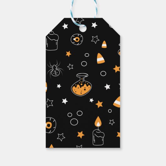 感謝していハロウィン ギフトタグ (裏面)