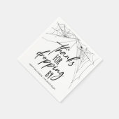 感謝していハローウィンパーティナプキンスで落とすために スタンダードカクテルナプキン (角)