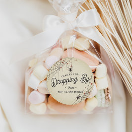 感謝していハローウィンパーティ ラウンドシール