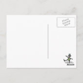 感謝していハート ポストカード (裏面)