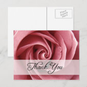 感謝していバラ: ポストカード (正面/裏面)