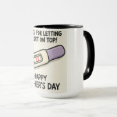 感謝していパパを上げる マグカップ (正面右)