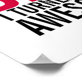 感謝していパパ父の日のポス素晴らしター ポスター (角)