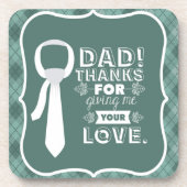 感謝していパパ コースター (正面)