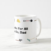 感謝していパパ コーヒーマグカップ (正面右)