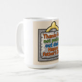 感謝していパパ コーヒーマグカップ (正面左)