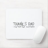 感謝していパパ...父の日贈り物 マウスパッド (マウス)