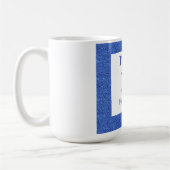 感謝していパーソナライズされたお前は コーヒーマグカップ (左)